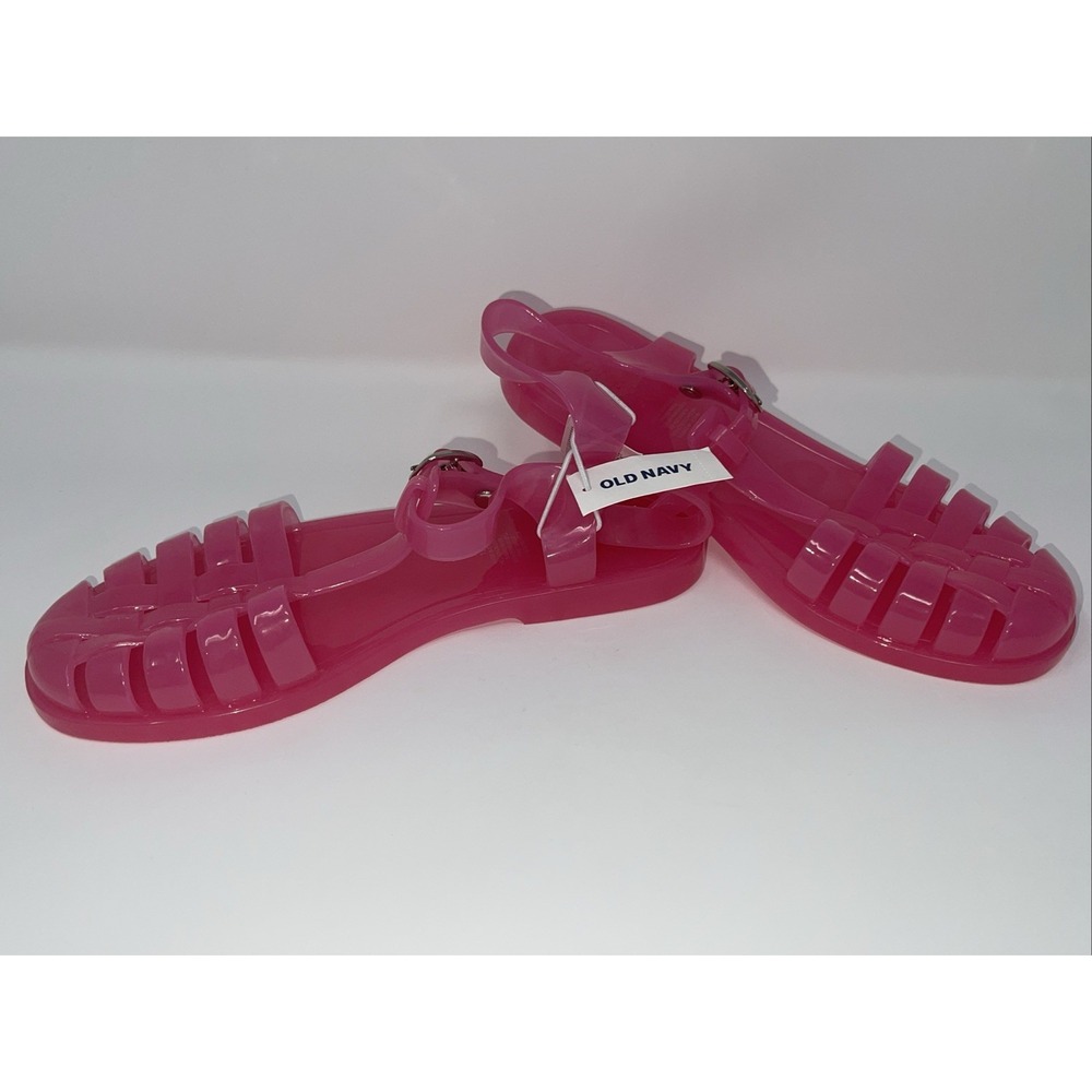 Pink Classic Fisherman Jelly Sandals Size 13 Girls NWT Hot Pink Magenta Jellies